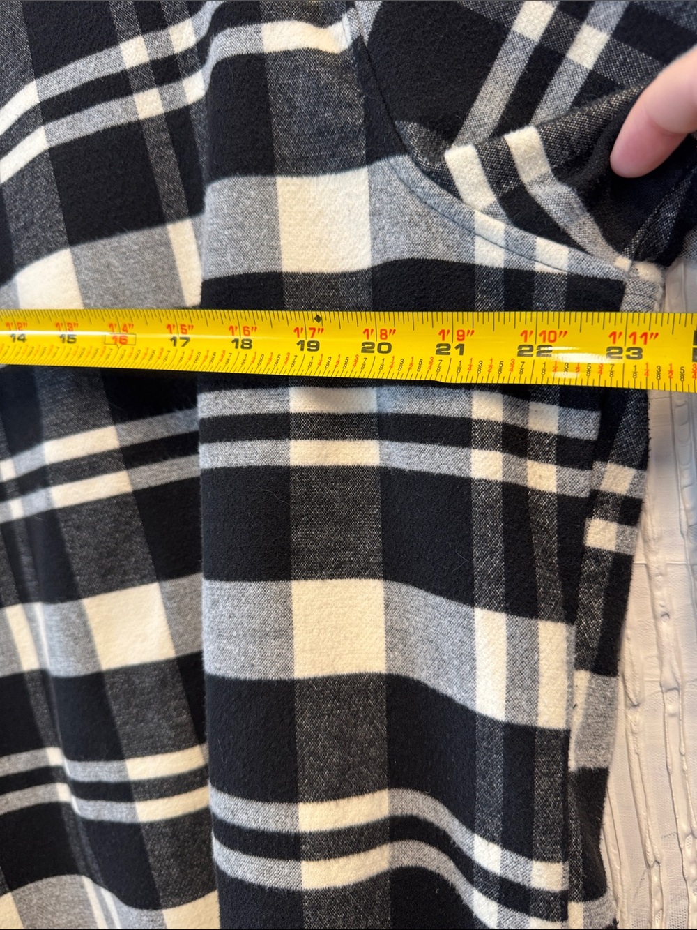 Columbia Black and White Plaid Jacket - Picture 6 of 7